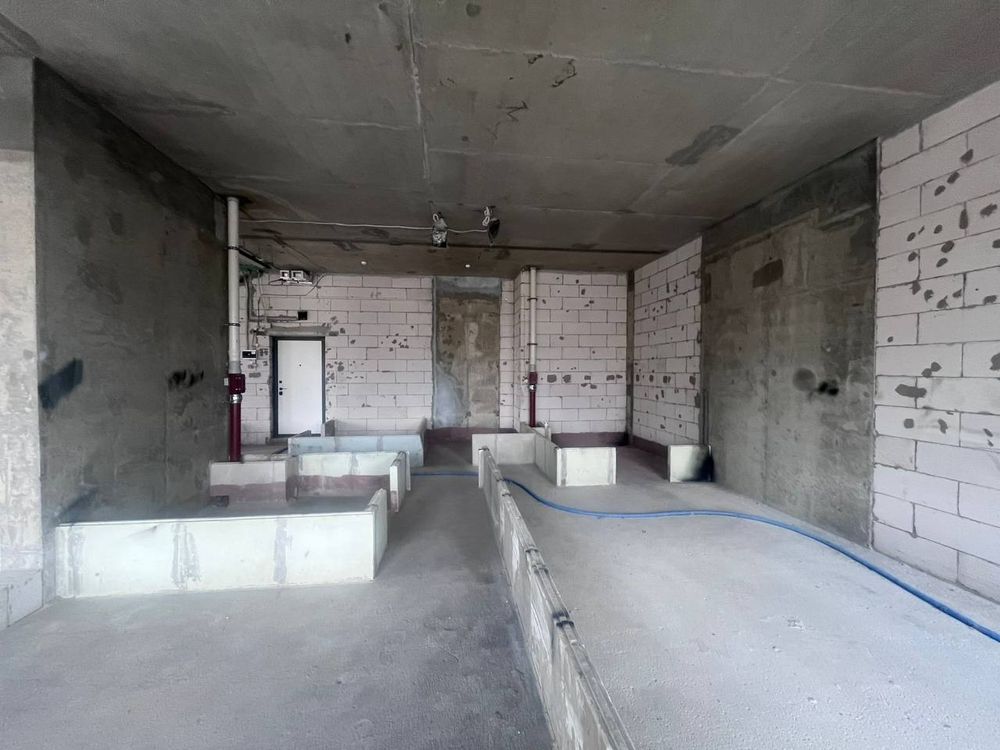 Перегородки из газобетона на этапе черновой отделки